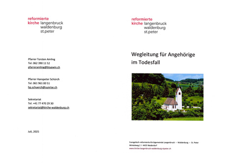 Wegleitung Todesfall 1 (1) Wegleitung Todesfall 1 (1)