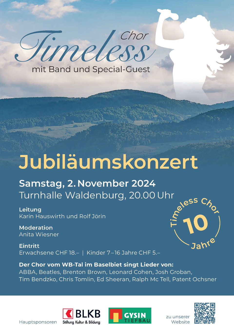 Flyer-Jubilaeumskonzert-Timeless-Chor-2024-09