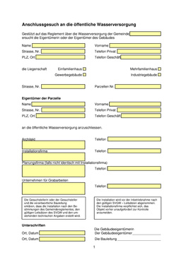 Gesuch als PDF herunterladen